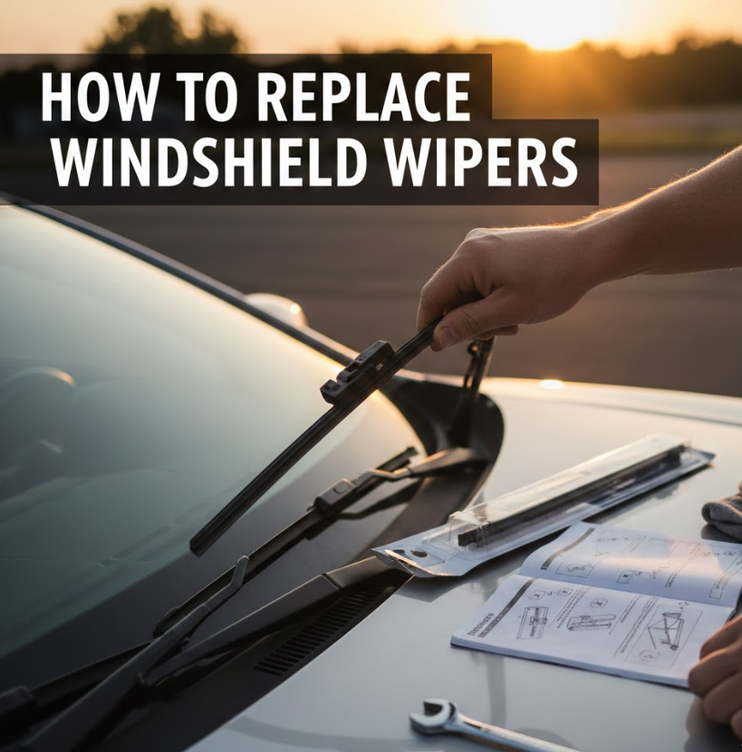 How to Replace Windshield Wipers