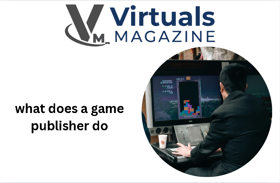 what does a game publisher do​