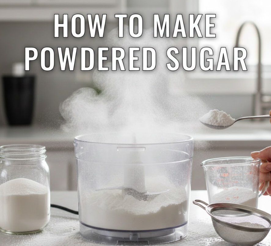 how to make powdered sugar