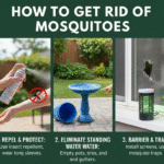 how to get rid of mosquitoes​